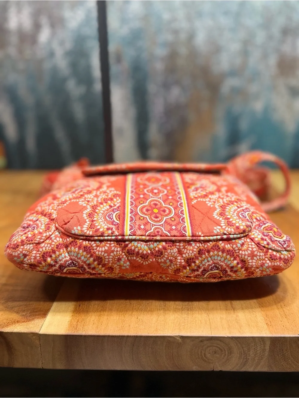 Vera Bradley Retired Paprika 2010’s Boho Mini Hipster Bag (GUC)